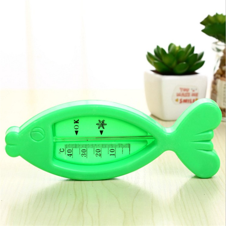 Termómetro para baño de bebé en forma de pez, para uso seco y húmedo image 4