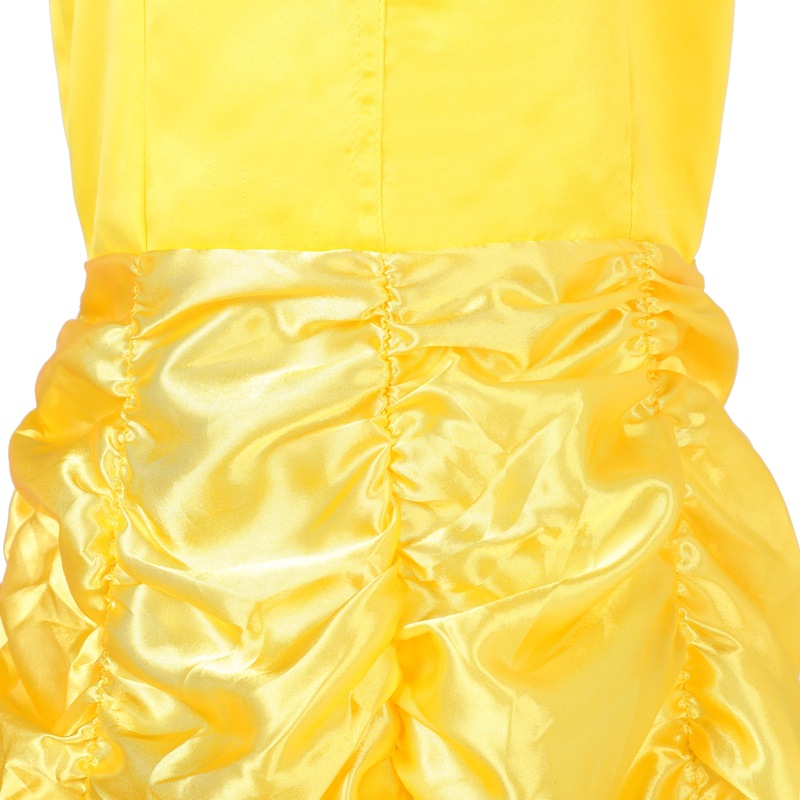 Navidad Nueva campana princesa vestido belleza y Bestia niña princesa vestido ropa de comercio exterior de una sola pieza entrega image 6