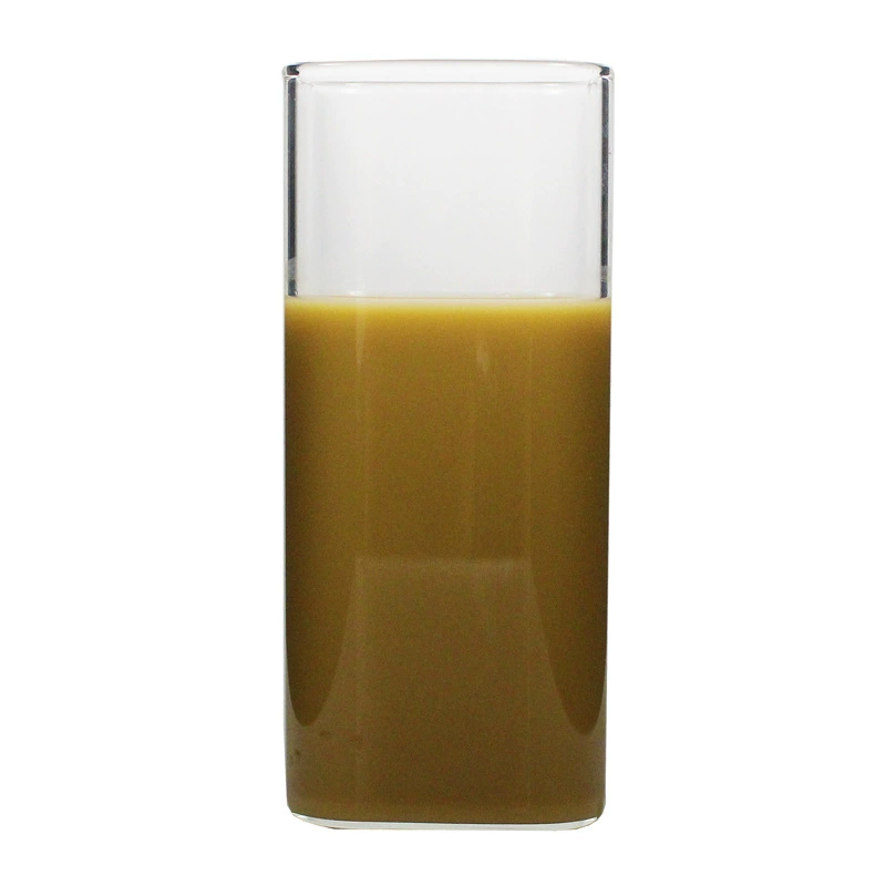 Square Borosilicate Glass Cup, 301–400 ml, Large Capacity Transparent Breakfast Mug