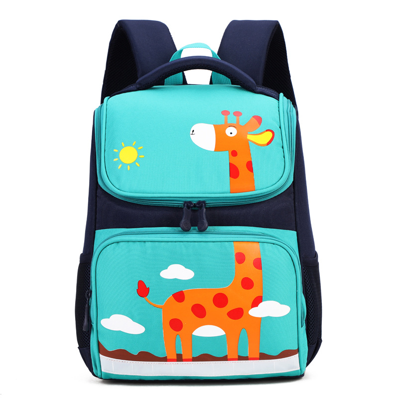 Moda Escuela Primaria estudiante mochila niños y niñas de grado 1-3 niñas lindas pequeña mochila creativa niños de reducción de carga mochila