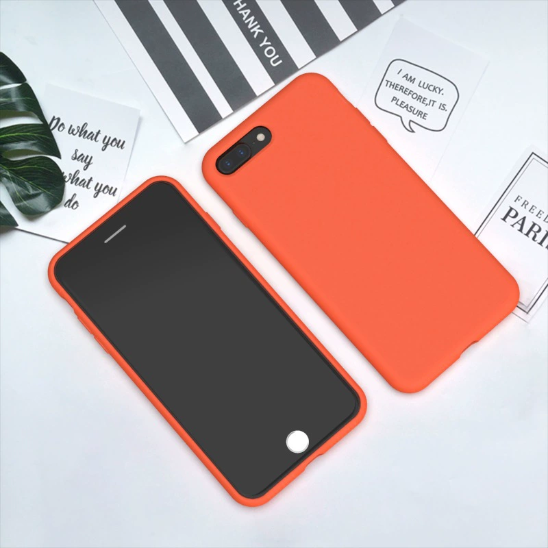 Apple, совместимый силиконовый чехол для телефона, защитный чехол, iPhone, 8 Plus, защита от падения
