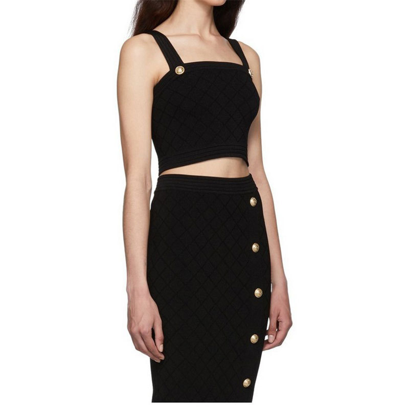 European and American Foreign Trade Women's Dress Balmain Sling Jacquard Suit AliExpress Explosion Dress Bandage Dress for Women European and American Foreign Trade Women's Dress Balmain Sling Jacquard Suit AliExpress Explosion Dress Bandage Dress for Women