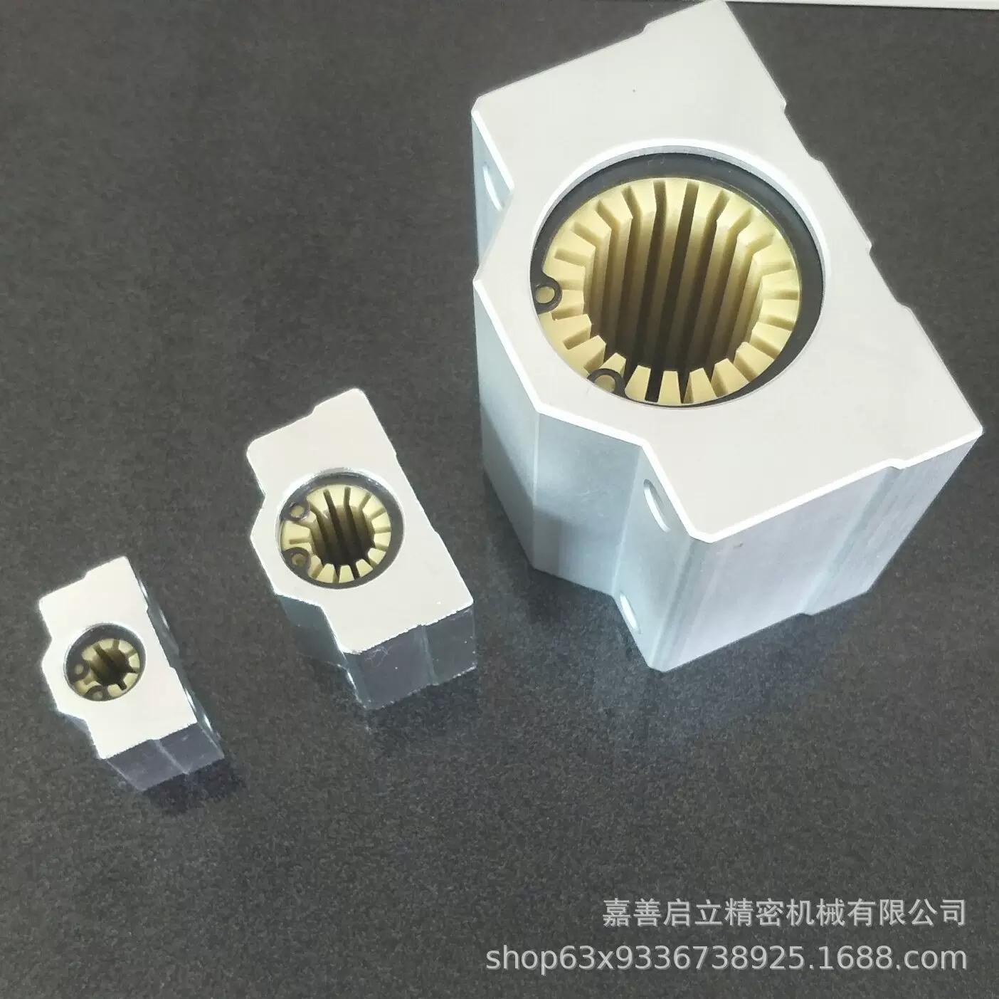 源头厂家LIN-11G全塑料箱式滑块耐磨防尘静音SC工程塑料直线轴承