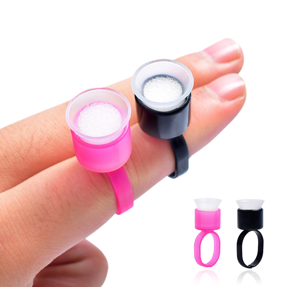 Permanent makeup sponge ink cup, permanent makeup supplies, tattoo ring cup, permanent makeup ring ink cup