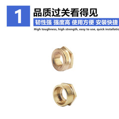 全銅補芯12346分銅補鋅1寸324050水塔水泵氣動水管機械變徑15補芯