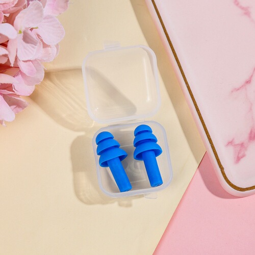 Outdoor scenic rafting swimming earplugs washable silicone protective earplugs student learning men's and women's TPE earplugs