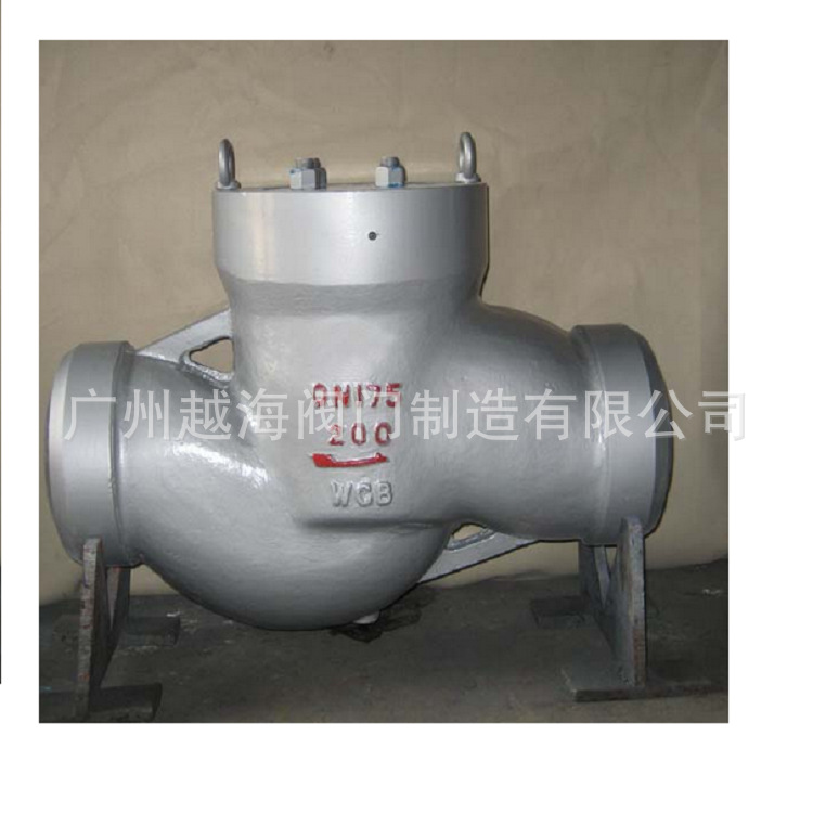 整体锻造高压法兰升降式旋启式止回阀2500LB高压自密封球型止回阀