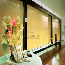 驰金阳光房遮阳百叶玻璃 磁控 电动内置中空铝百叶玻璃价格