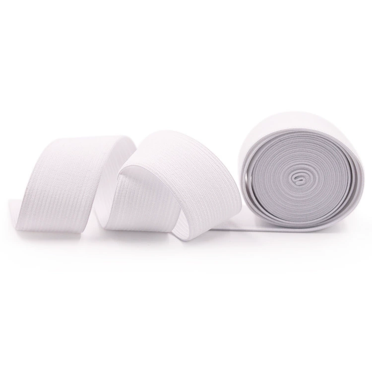 Высокоэластичные Трикотажные Широкие узкие плоские эластичные черные и белые брюки на талии связаны крючком широкая резинка производитель