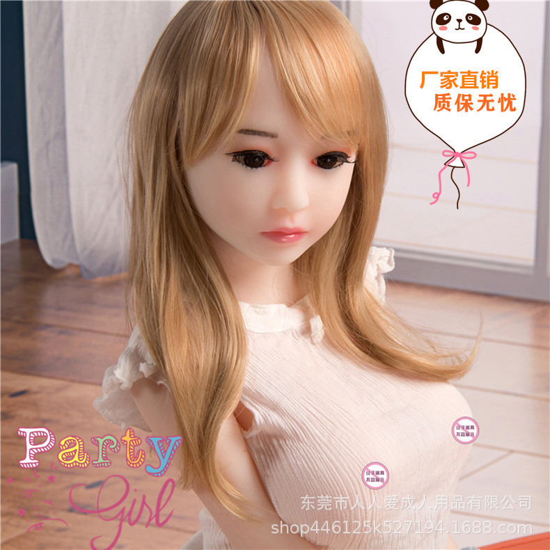 Solid Doll for Men Full Silicone Inflatable Doll Big Chest Intelligent Robot Adult Sex Doll Hair