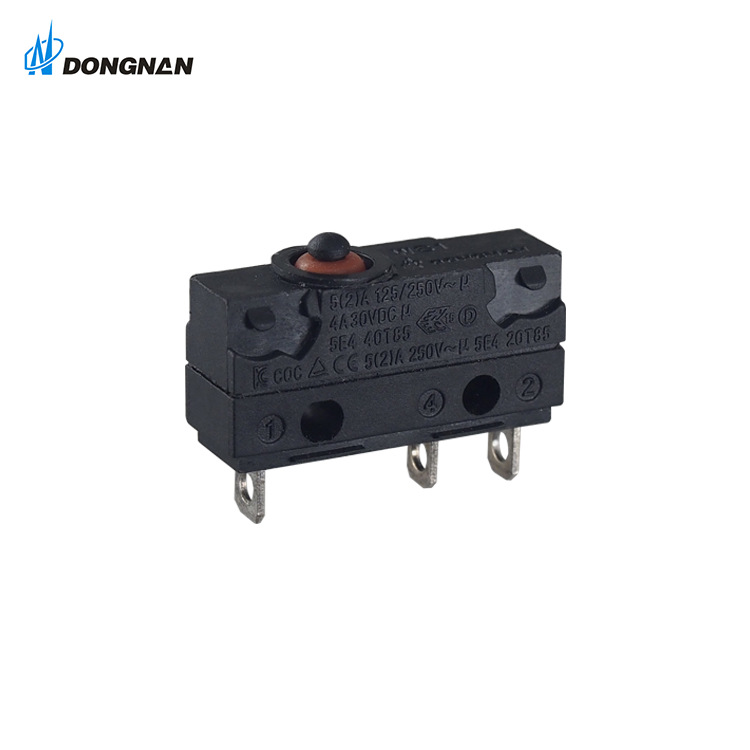 Dongnan IP67防水微动开关WS1端子脚 汽车充电枪电子锁 门控开关