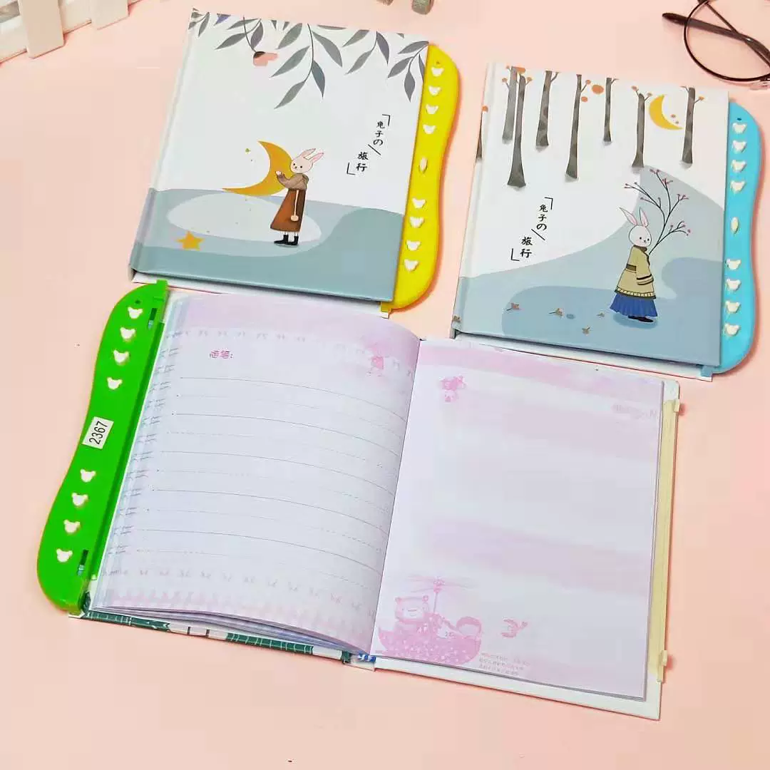 Children's cartoon laptop, stationery for elementary school students, notebook, Birthday gift, wholesale