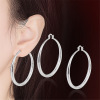 Fashionable retro earrings, ebay, silver 925 sample, European style