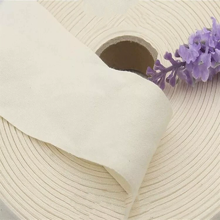 Фабрика в наличии прямой хлопок кромки пояса елочка пояса этот белый полотняного переплетения лямки кромки полосы хлопок Товарный знак пояса