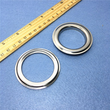 源头工厂不锈铁圆形篷圈扣特大窗帘扣沙发扣内径40mm加大气眼鸡眼