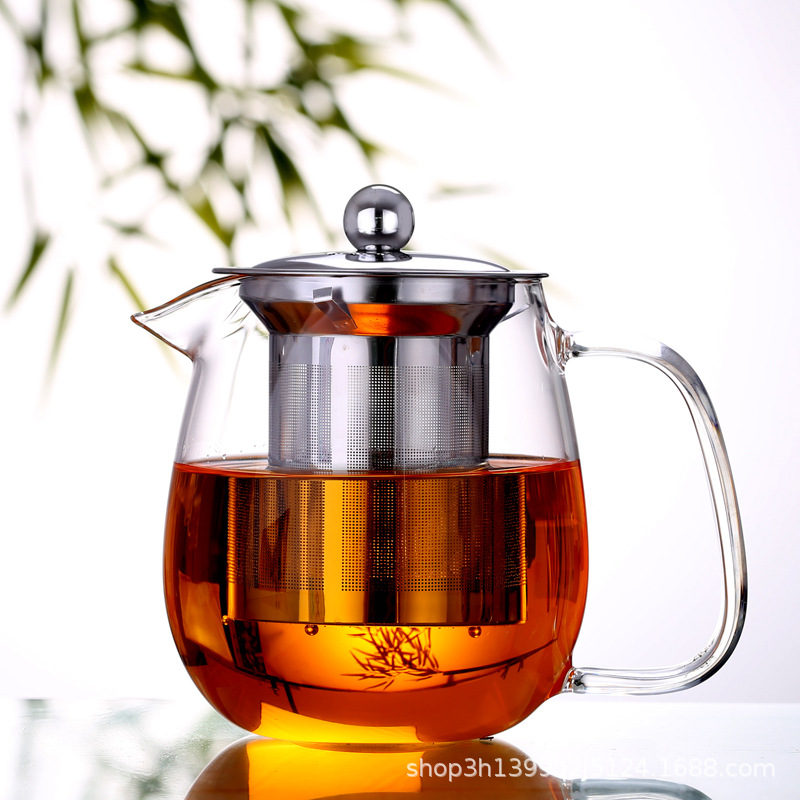 Los fabricantes suministran vidrio pingüino olla borosilicato vidrio pingüino tetera 500ml tetera