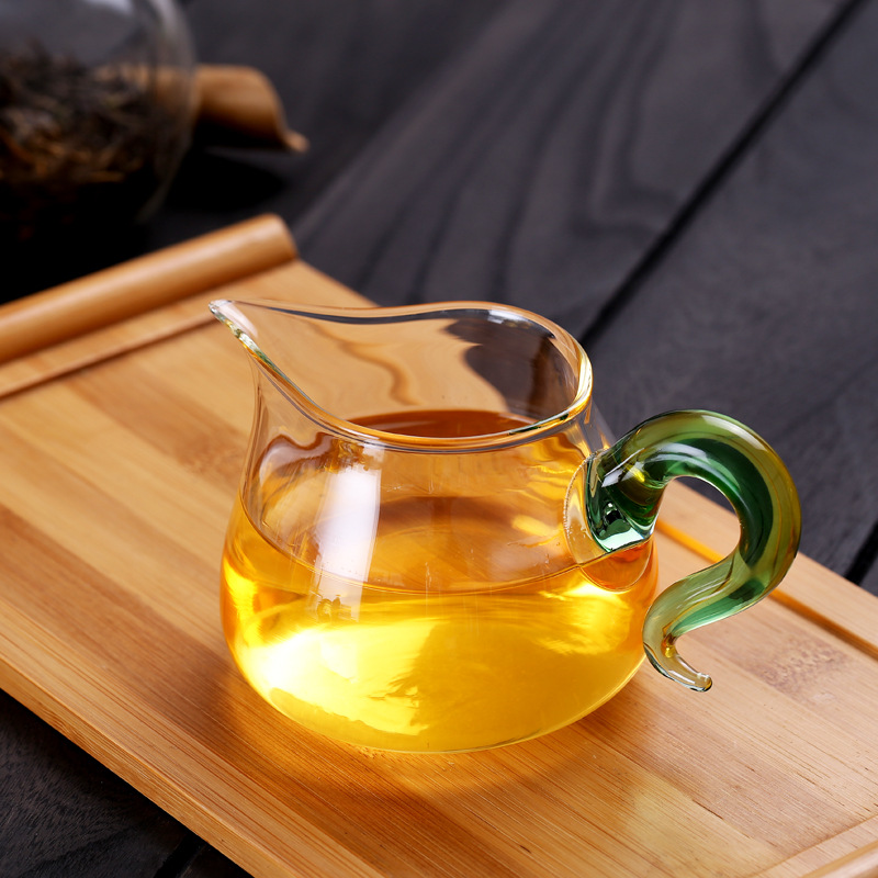 Fuente de la fábrica Mango Verde té creativo Mar pequeña capacidad taza justa conjunto Kung Fu ceremonia del té cero Accesorios