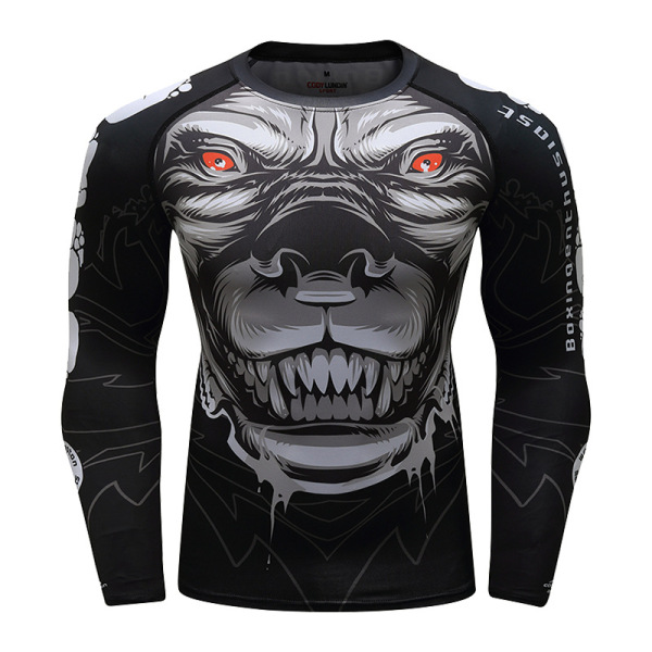 Autumn sports quick dry long-sleeve for training for gym