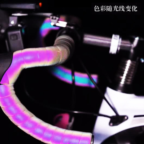 PU+EVA bicycle handlebar tape gradient road bicycle color-changing color strap handlebar tape dead speed bike color-changing straps