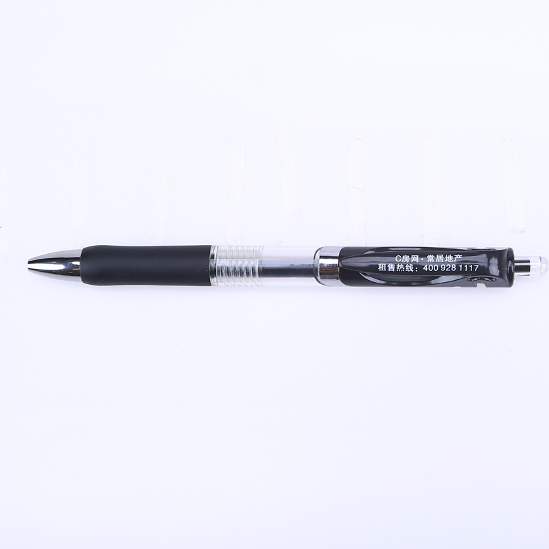K35 pluma de gel de empuje de gran capacidad pluma de publicidad pluma de agua personalizada bolígrafo pluma de firma pluma de prescripción logotipo resistente a la escritura