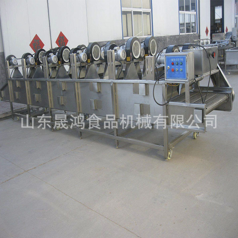 菠菜清洗沥水机 喷淋式水果清洗风干设备 清洗风干机设备