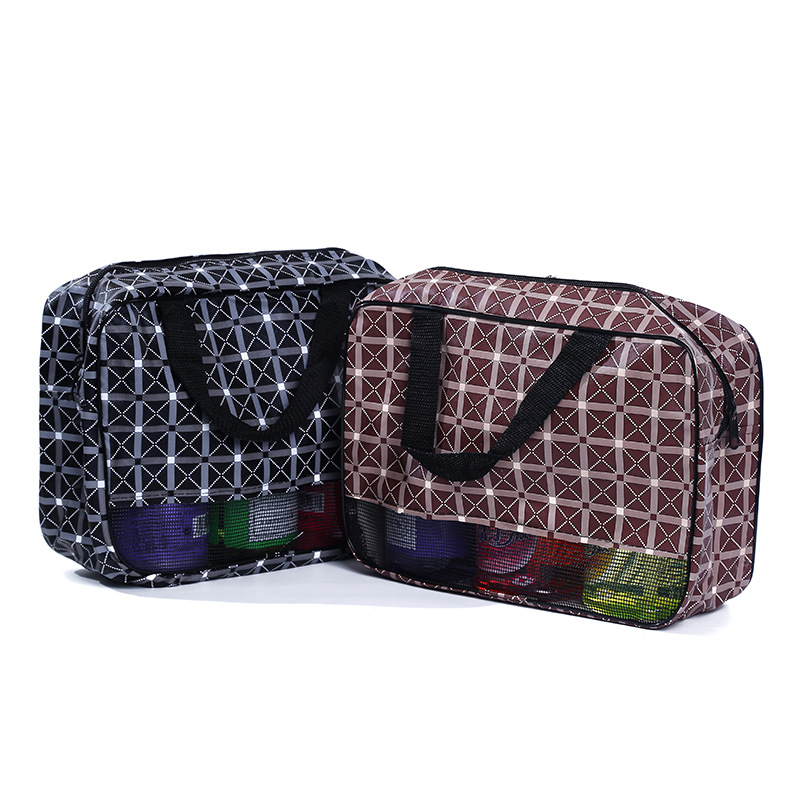 Nueva moda simple todo partido rendimiento bolsa de almacenamiento de equipaje cosméticos artículos de tocador bolso al por mayor