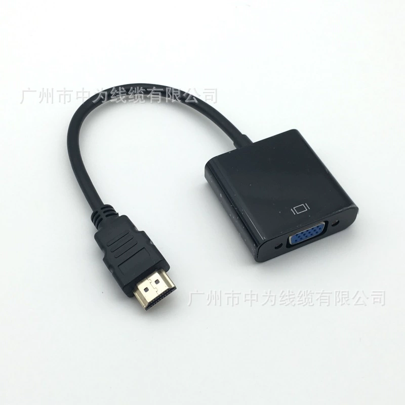 HDMI к VGA HDMI с аудио питанием переход HD линия 1080p переход кабель соединения HDMI к VGA