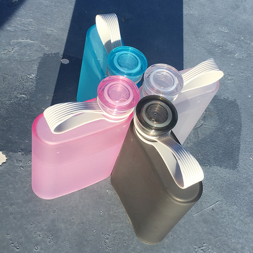 A5 water cup outdoor sports cup paper paper portable cup Korean version creative student square plastic kettle direct sale