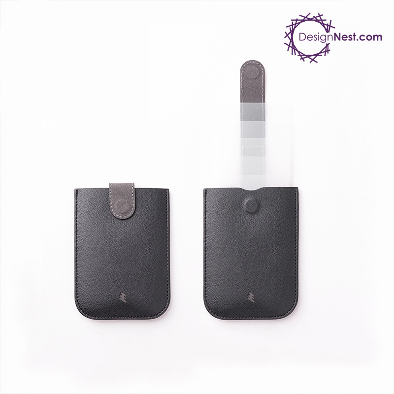 Aloko DAX bolsa de tarjeta apilada extraíble mini monedero gradiente ultra-delgada multi-Tarjeta bolsa de tarjeta de visita Portátil Bolsa