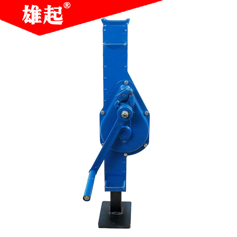 手摇挎顶立式机械千斤顶5T汽车维修起升工具浙江厂家手摇式千斤顶