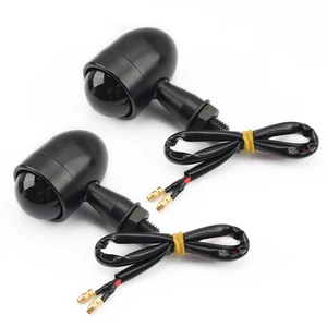Motorcycle turn light Harley aluminum alloy brake light Prince retro modified direction light signal light