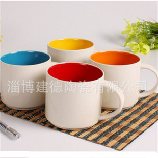 15oz��ɫ�R�˱����_�B�մɱ�ӡlogo�´ɿ��ȱ��ӳ��������̄նYƷ