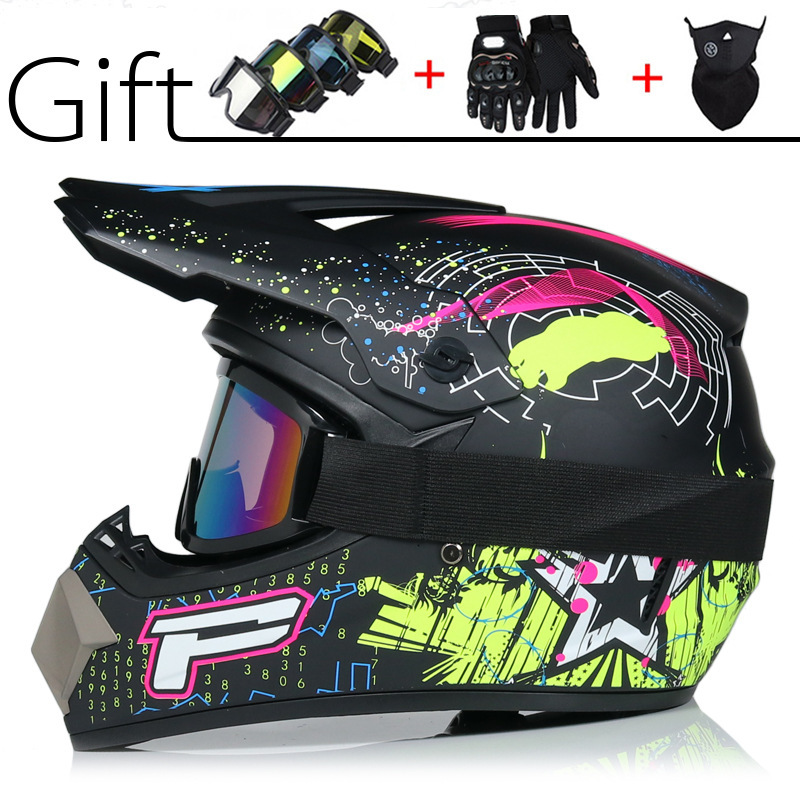 Special Offer Off-road Non-helmet Motorcycle Small Off-road Helmet Racing Lightweight Mountain Full Helmet Goggles Helmet