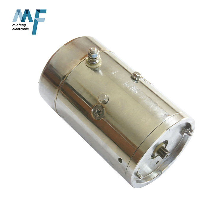 12V 1.2KW   4.5英寸直流液压油泵电机 c13 永磁 直流电机厂