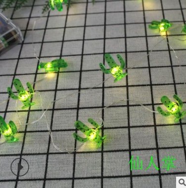 Ins Red de alambre de cobre rojo Cadena de luz LED habitación de niña luz decorativa Flamingo dormitorio decorativo Cadena de luz colgante luz pequeña luz de color