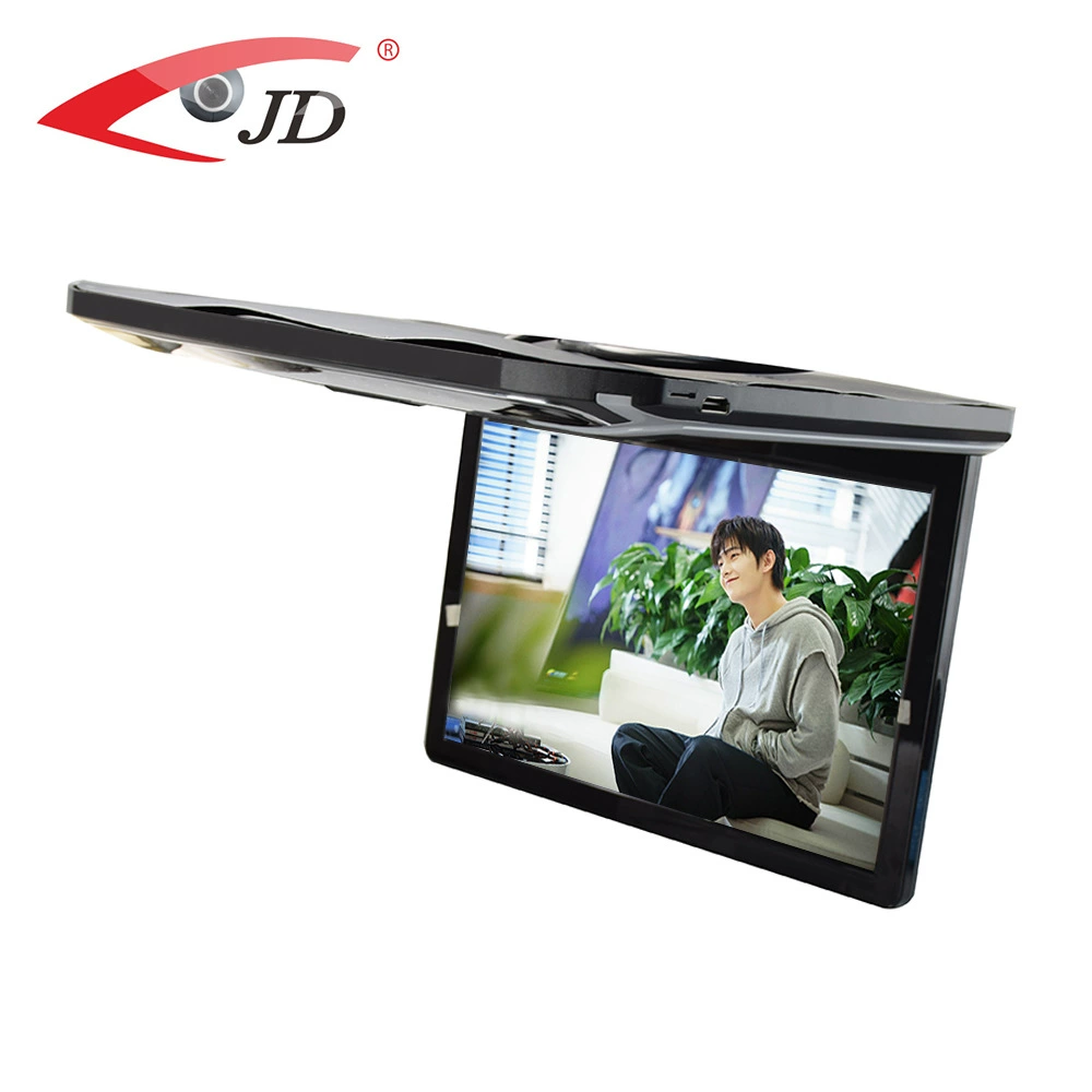 14-дюймовый LCD экран монитор сверхтонкий автомобильный высокий HD потолочное mp5 HDMI 1080P автомобильный потолочный дисплей