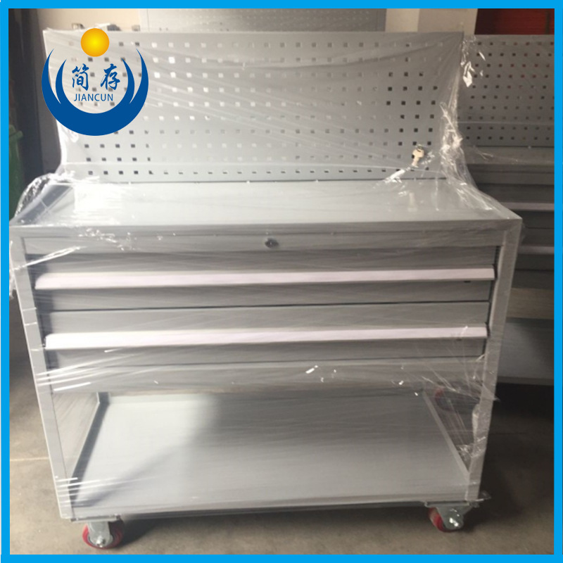 滁州凤阳移动工具柜五金维修柜工厂车间抽屉柜大型重型汽修工具车