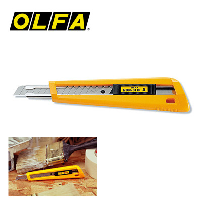 OLFA欧发日本原装进口美工刀自锁系统防滑手柄标准美工刀NA-1