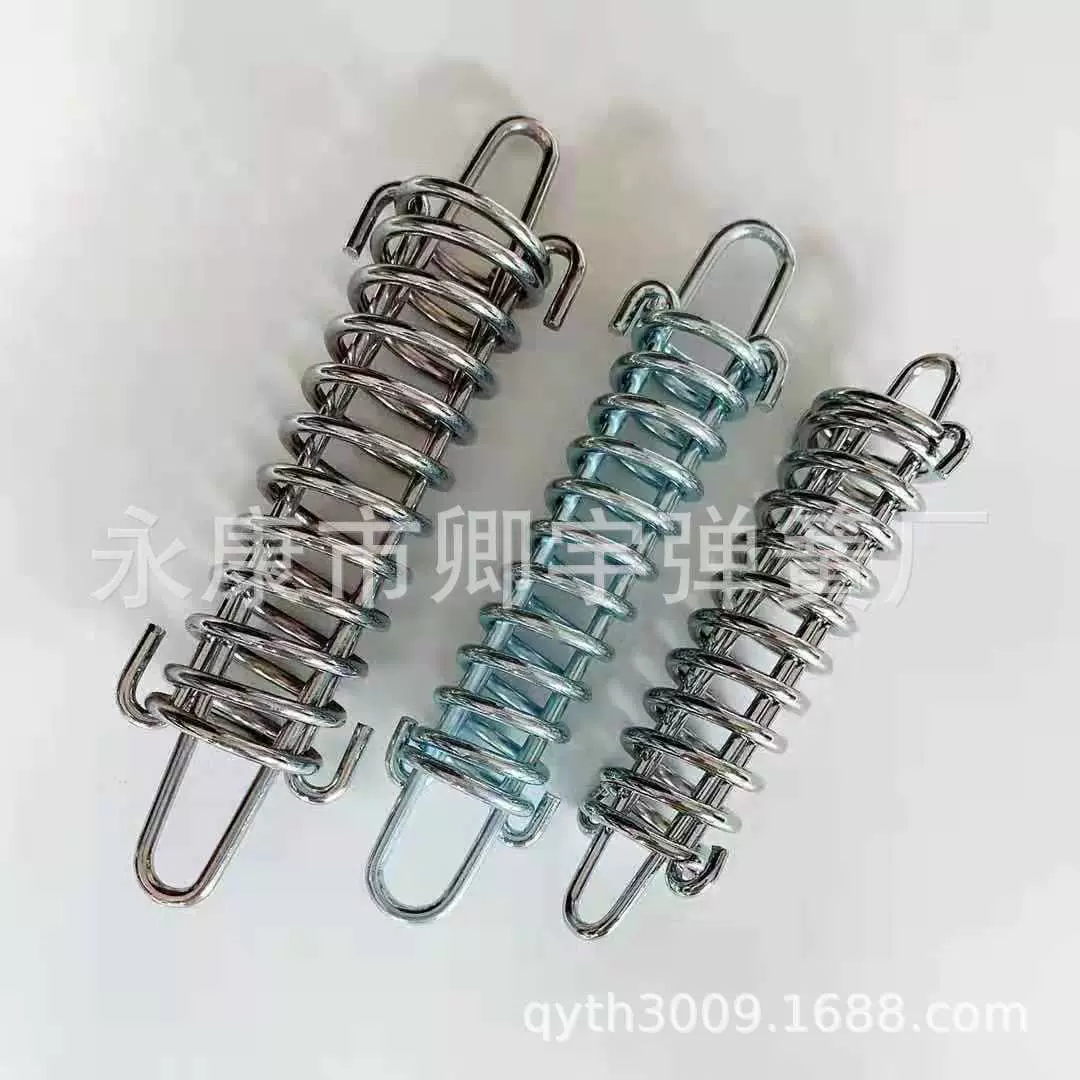 厂家批发户外露营帐篷挂钩弹簧风绳扣宠物狗链不锈钢牵引带钩