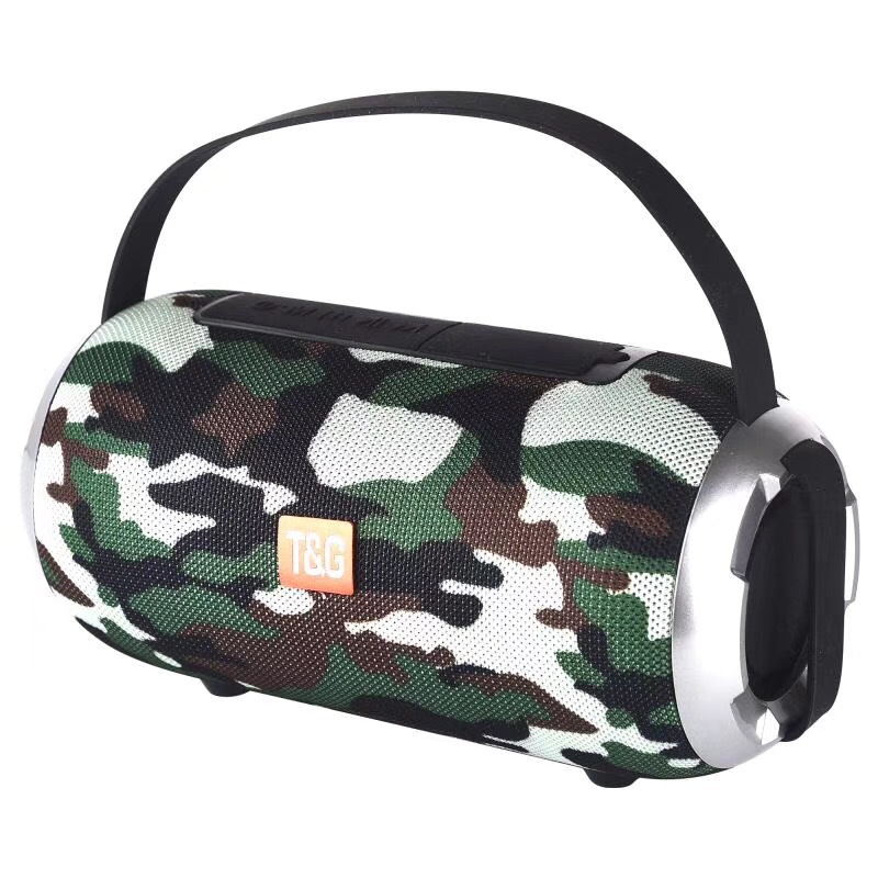 [Audio Bluetooth] 112 altavoces Bluetooth al aire libre para teléfonos móviles resistentes al agua subwoofer de automóviles tarjeta USB cañón de acero pequeño
