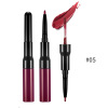 Double-sided lip gloss, lip pencil, waterproof set, long-lasting lipstick, makeup primer