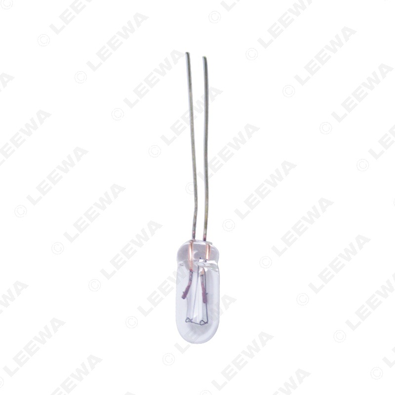 Factory direct sales Car light 12V 1W T4 car instrument lamp Halogen bulb Warm white light