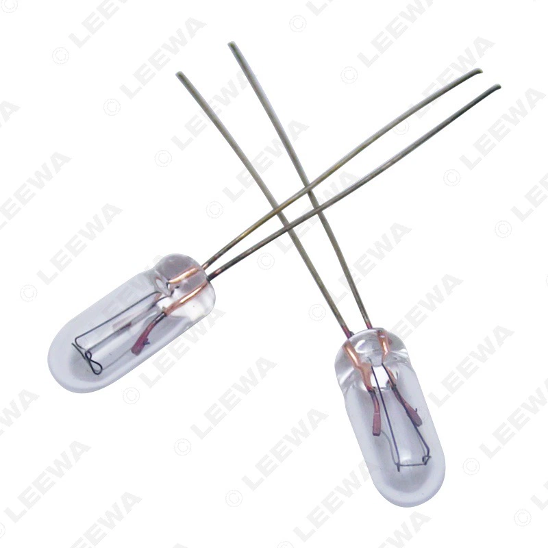 Factory direct sales Car light 12V 1W T4 car instrument lamp Halogen bulb Warm white light