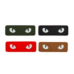 Luminous Cat Eye Morale Patch Tactical Adhesive Seal Little Devil Fast Helmet Velcro Seal Military Combat Identification Seal