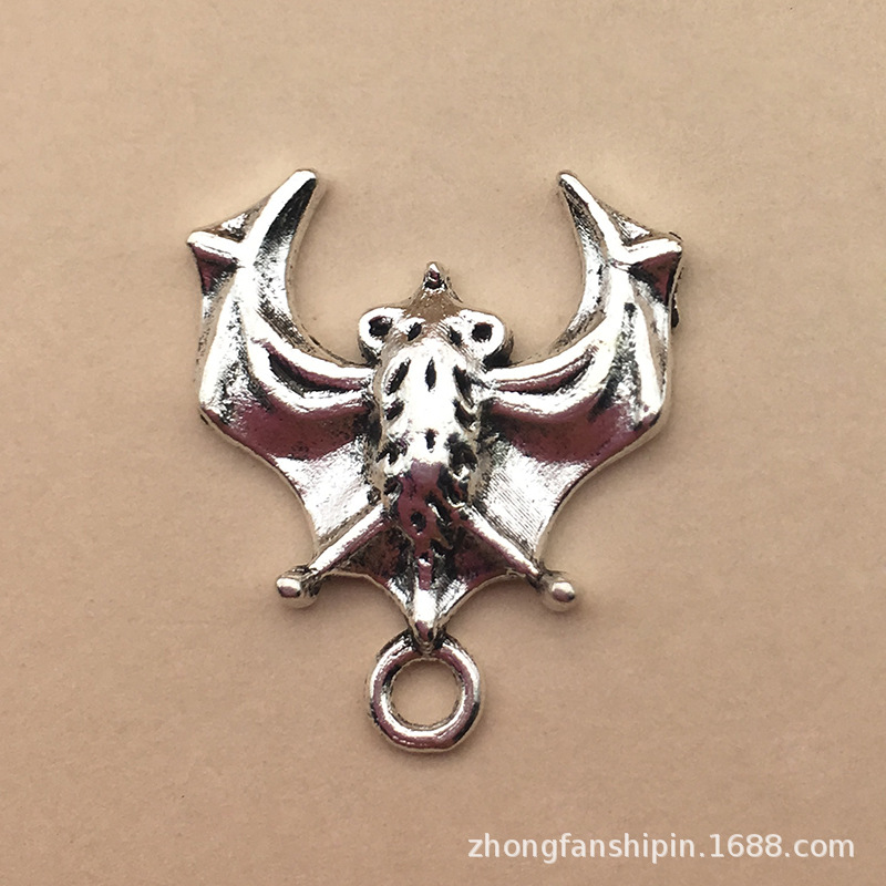 Mixta 80 accesorios de Halloween calabaza cráneo murciélago bruja colgante DIY accesorios de la joyería pendientes material