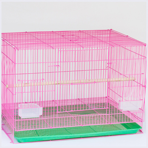 Group cages, large, medium and small group bird cages, rabbit cages, pigeon cages, multi-model portable wire pet parrot cages, guinea pig folding cages