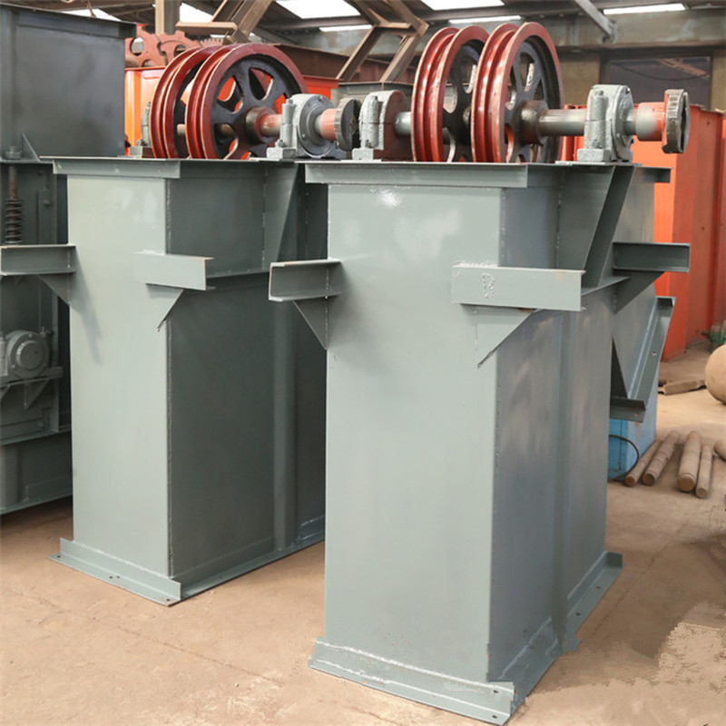 垂直物料斗式提升机 环连斗式提升机 粉状粒状提升设备斗式提升机