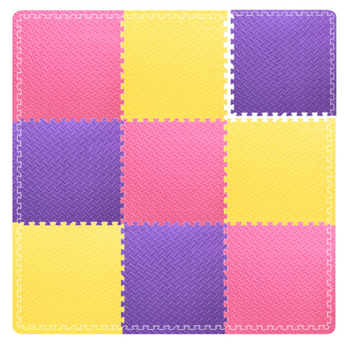 eva puzzle foam floor mat 60*60 large size baby and children crawling mat thickened spliced ​​foam mat manufacturer