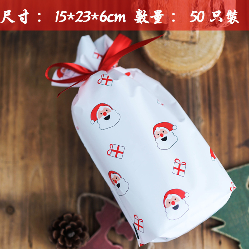 50/가방; 산타 클로스 선물 15*23;PE