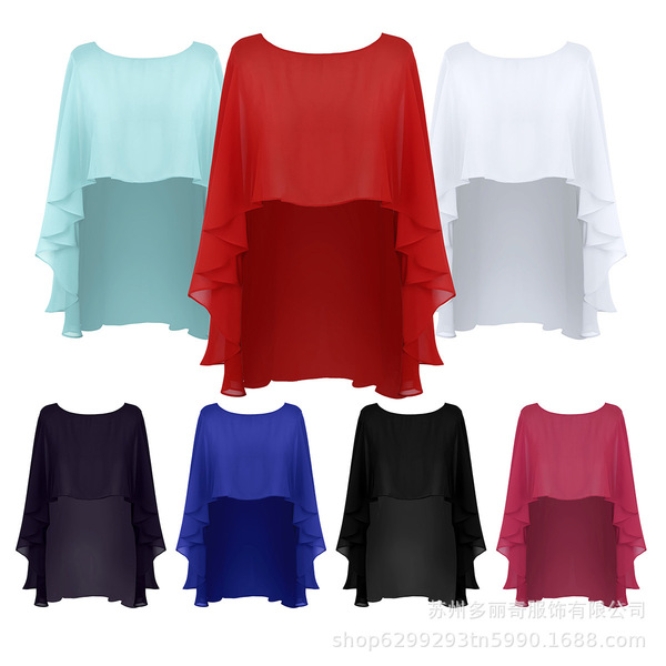 shiffon cloak